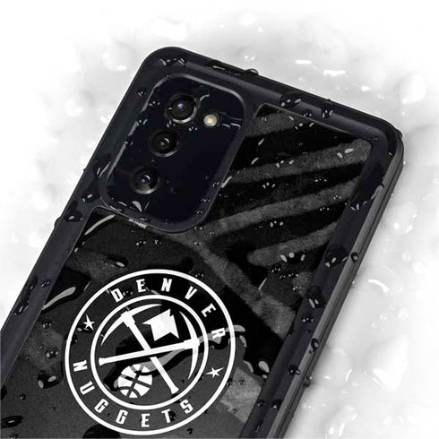 NBA Denver Nuggets Black Animal Print Galaxy Note20 5G Waterproof Case