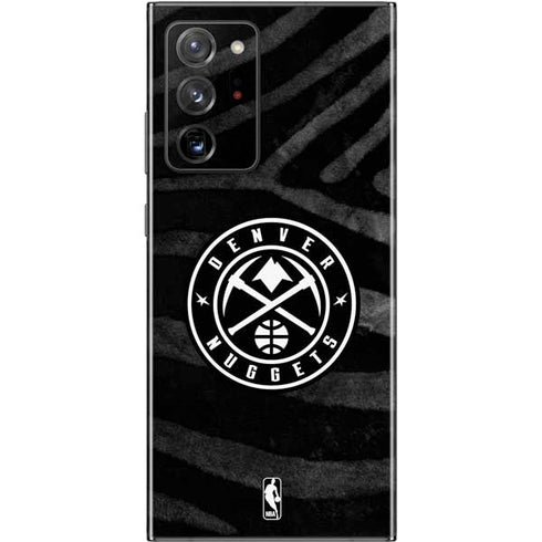 NBA Denver Nuggets Black Animal Print Galaxy Note20 Ultra 5G Skin