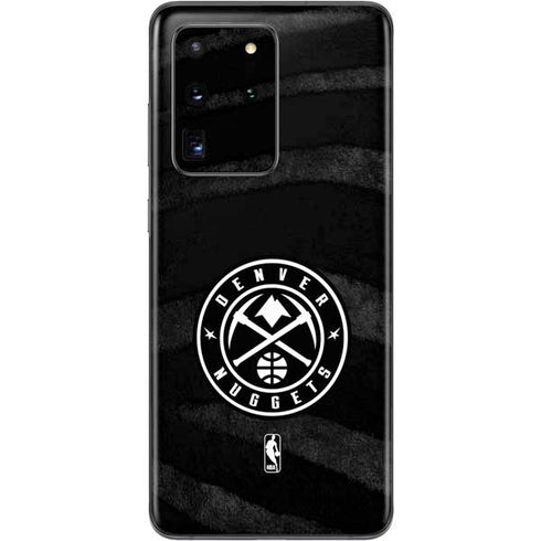 NBA Denver Nuggets Black Animal Print Galaxy S20 Ultra 5G Skin