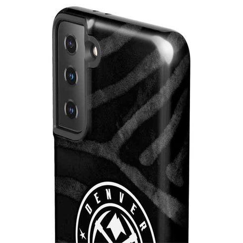 NBA Denver Nuggets Black Animal Print Galaxy S21 Plus 5G Pro Case