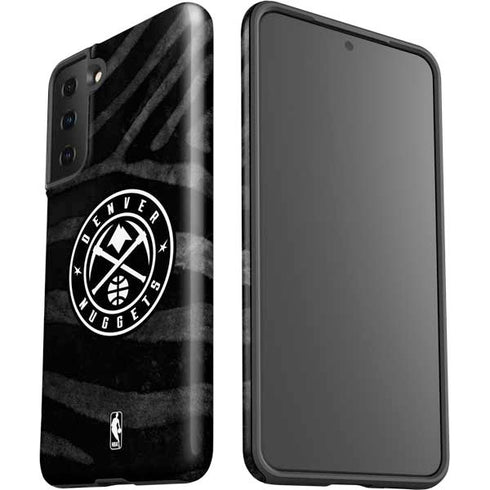NBA Denver Nuggets Black Animal Print Galaxy S21 Plus 5G Pro Case