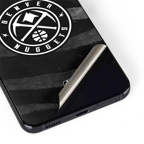 NBA Denver Nuggets Black Animal Print Galaxy S22 Plus Skin