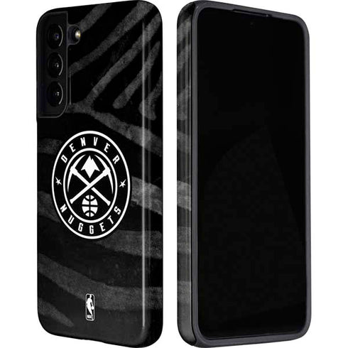 NBA Denver Nuggets Black Animal Print Galaxy S22 Pro Case