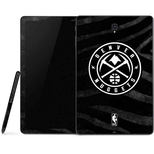 NBA Denver Nuggets Black Animal Print Samsung Galaxy Tab Skin