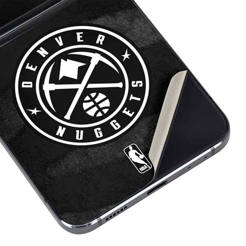 NBA Denver Nuggets Black Animal Print Galaxy Z Flip5 5G Skin