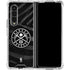 NBA Denver Nuggets Black Animal Print Galaxy Z Fold4 5G Clear Case