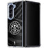 NBA Denver Nuggets Black Animal Print Galaxy Z Fold5 5G Clear Case