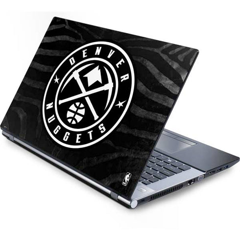 NBA Denver Nuggets Black Animal Print Generic Laptop Skin