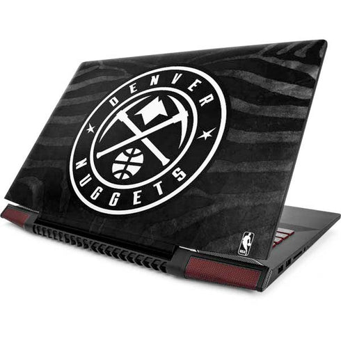 NBA Denver Nuggets Black Animal Print Lenovo IdeaPad Skin