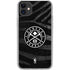 NBA Denver Nuggets Black Animal Print iPhone 11 Clear Case