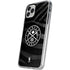 NBA Denver Nuggets Black Animal Print iPhone 11 Pro Clear Case