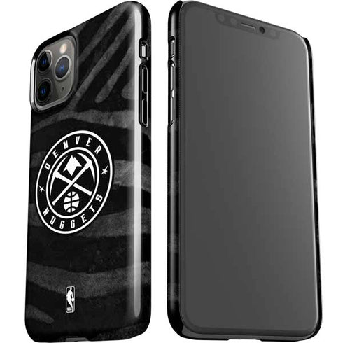 NBA Denver Nuggets Black Animal Print iPhone 11 Pro Lite Case