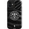 NBA Denver Nuggets Black Animal Print iPhone 12 Impact Case
