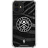 NBA Denver Nuggets Black Animal Print iPhone 12 Mini Clear Case