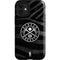 NBA Denver Nuggets Black Animal Print iPhone 12 Mini Impact Case
