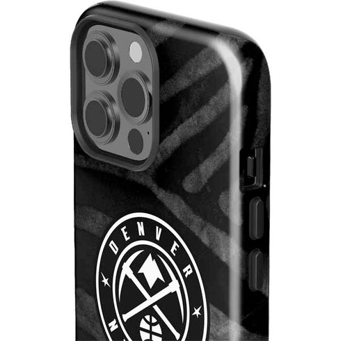 NBA Denver Nuggets Black Animal Print iPhone 13 Pro Max Impact Case