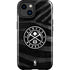 NBA Denver Nuggets Black Animal Print iPhone 14 Plus Impact Case