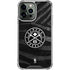 NBA Denver Nuggets Black Animal Print iPhone 14 Pro Max Clear Case