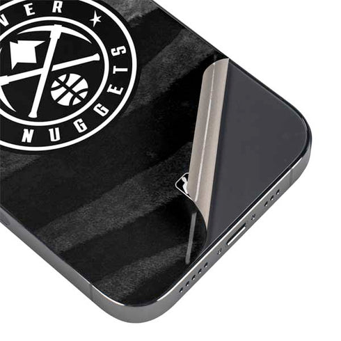 NBA Denver Nuggets Black Animal Print iPhone 14 Pro Max Skin
