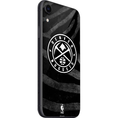NBA Denver Nuggets Black Animal Print iPhone SE (2nd & 3rd Gen) Skin