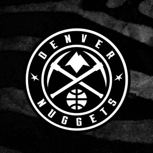 NBA Denver Nuggets Black Animal Print iPhone X Skin