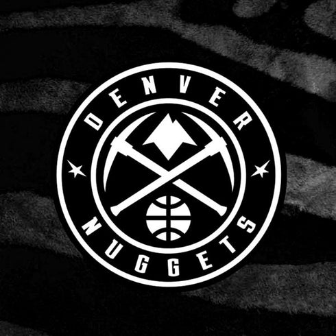 NBA Denver Nuggets Black Animal Print iPhone XR Pro Case