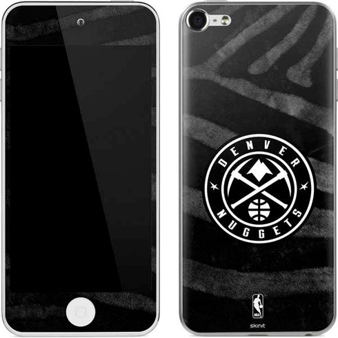 NBA Denver Nuggets Black Animal Print Apple iPod Skin