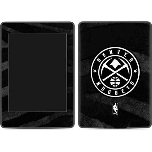 NBA Denver Nuggets Black Animal Print Amazon Kindle Skin