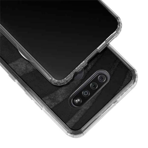 NBA Denver Nuggets Black Animal Print LG K51/Q51 Clear Case