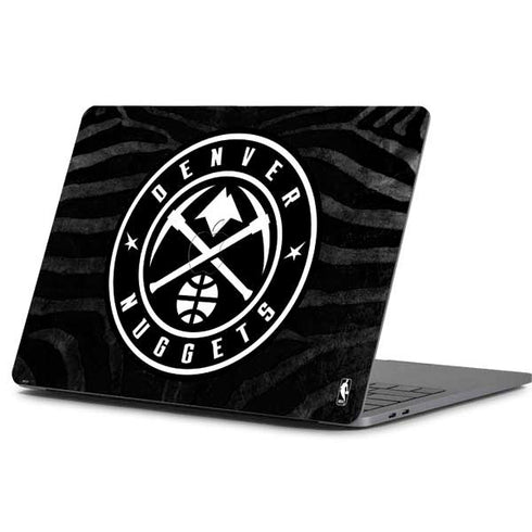 NBA Denver Nuggets Black Animal Print Apple MacBook Pro 13-inch Skin