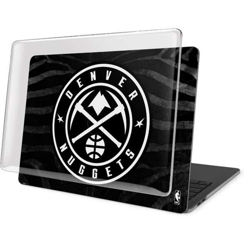 NBA Denver Nuggets Black Animal Print MacBook Pro 13in (2020) Case plus Skin