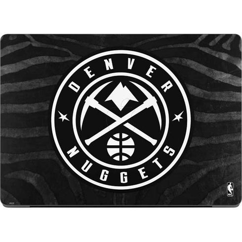 NBA Denver Nuggets Black Animal Print MacBook Pro 14in (2021-24) Skin