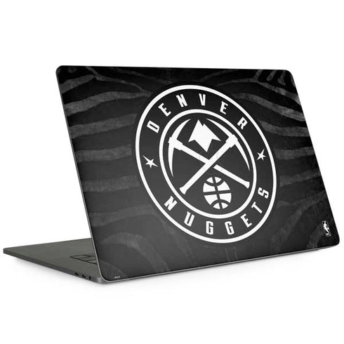 NBA Denver Nuggets Black Animal Print Apple MacBook Pro 15-inch Skin
