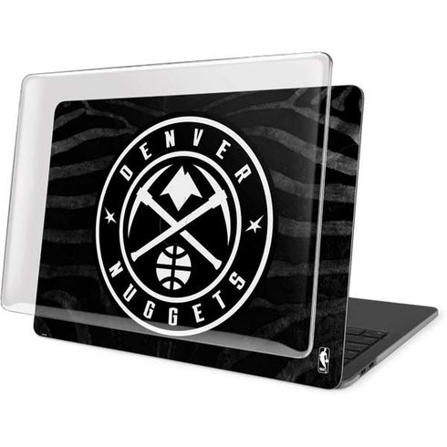 NBA Denver Nuggets Black Animal Print MacBook Pro 15in (2016-19) Case plus Skin