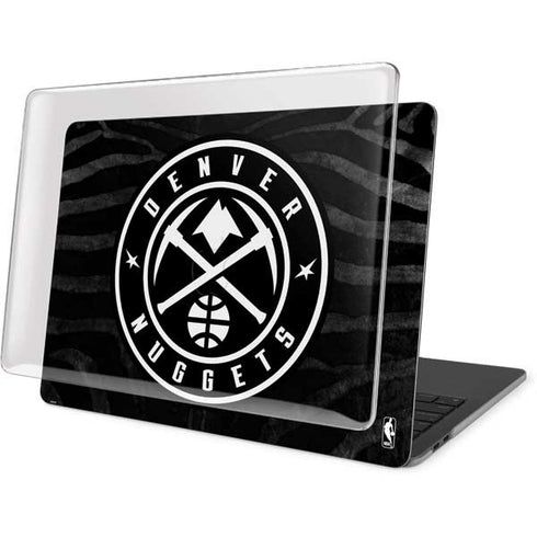 NBA Denver Nuggets Black Animal Print MacBook Pro 16in (2019-20) Case plus Skin