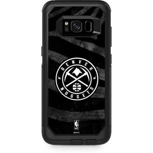 NBA Denver Nuggets Black Animal Print Otterbox Commuter Galaxy Skin