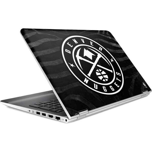 NBA Denver Nuggets Black Animal Print HP Pavilion Skin
