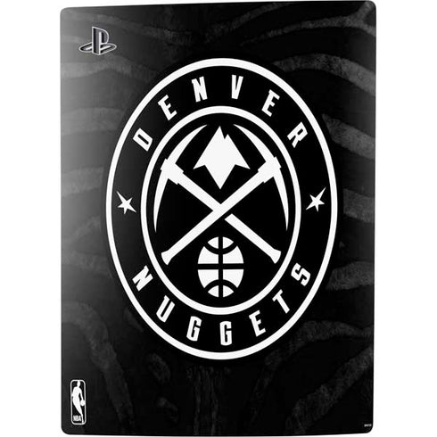 NBA Denver Nuggets Black Animal Print PS5 Bundle Skin