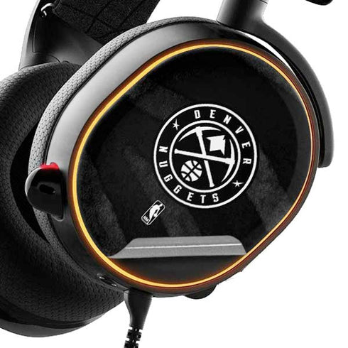 NBA Denver Nuggets Black Animal Print SteelSeries Arctis 5 Skin