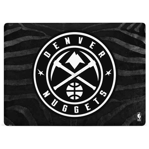 NBA Denver Nuggets Black Animal Print Surface Laptop 3 13.5in Skin
