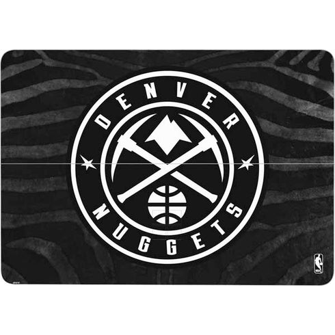 NBA Denver Nuggets Black Animal Print Surface Laptop Studio Skin