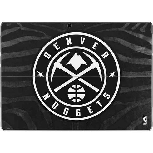 NBA Denver Nuggets Black Animal Print Surface Pro 9 Skin