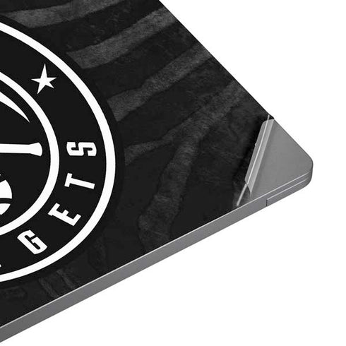 NBA Denver Nuggets Black Animal Print Universal Laptop 18in (14.6 x 10.6in) Skin