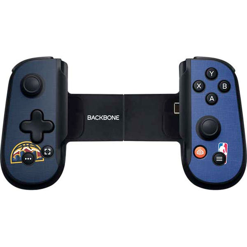 NBA Denver Nuggets Canvas Backbone One for iPhone Game Controller Skin