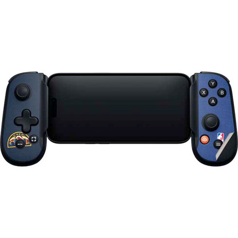 NBA Denver Nuggets Canvas Backbone One for iPhone Game Controller Skin