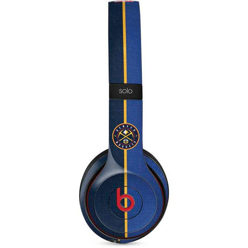 NBA Denver Nuggets Canvas Beats Solo 2 Wireless Skin