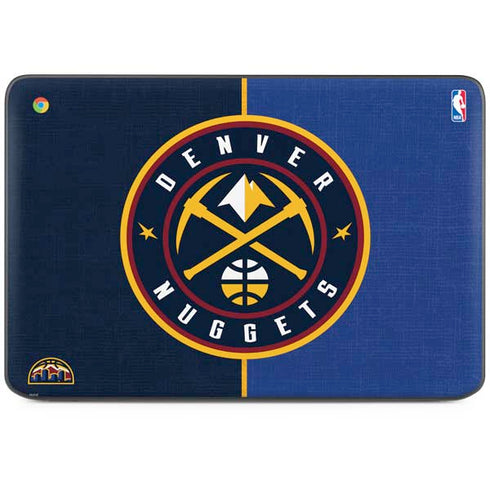 NBA Denver Nuggets Canvas HP Chromebook Skin