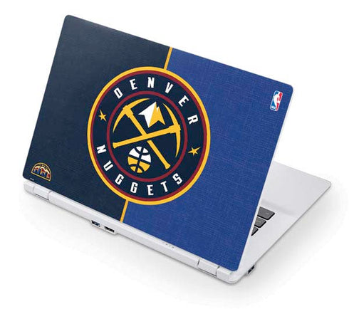 NBA Denver Nuggets Canvas Acer Chromebook Skin