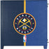 NBA Denver Nuggets Canvas Corsair 4000D Tempered Glass Mid-Tower ATX Case Skin