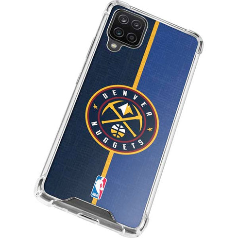 NBA Denver Nuggets Canvas Galaxy A12 Clear Case